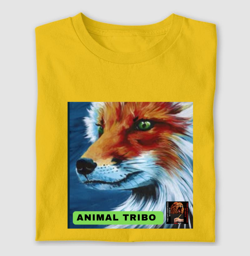 CAMISETA PERSONALIZADA ANIMAL TRIBO ARTE 