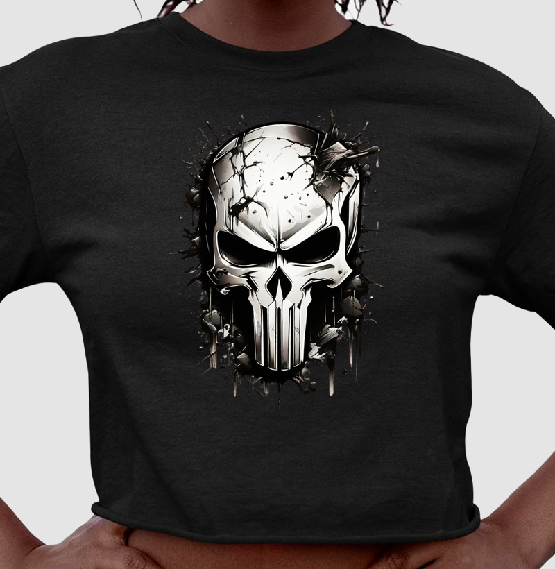 Cropped Máscara da Retaliação