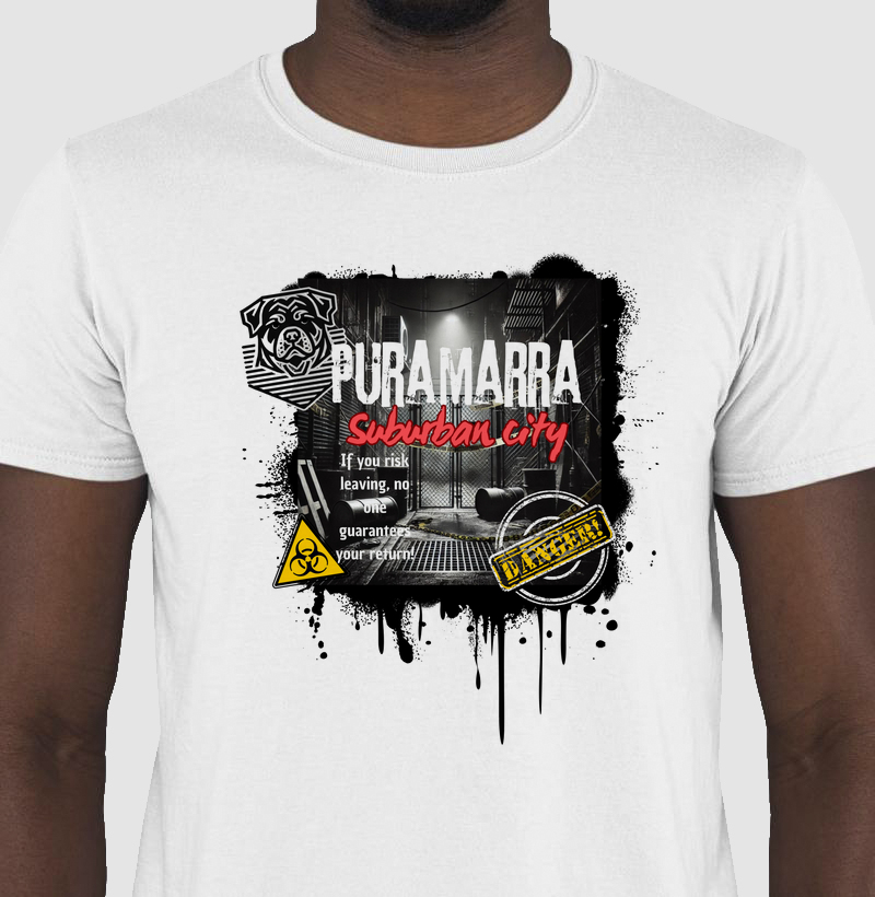 camiseta Pura Marra suburban city