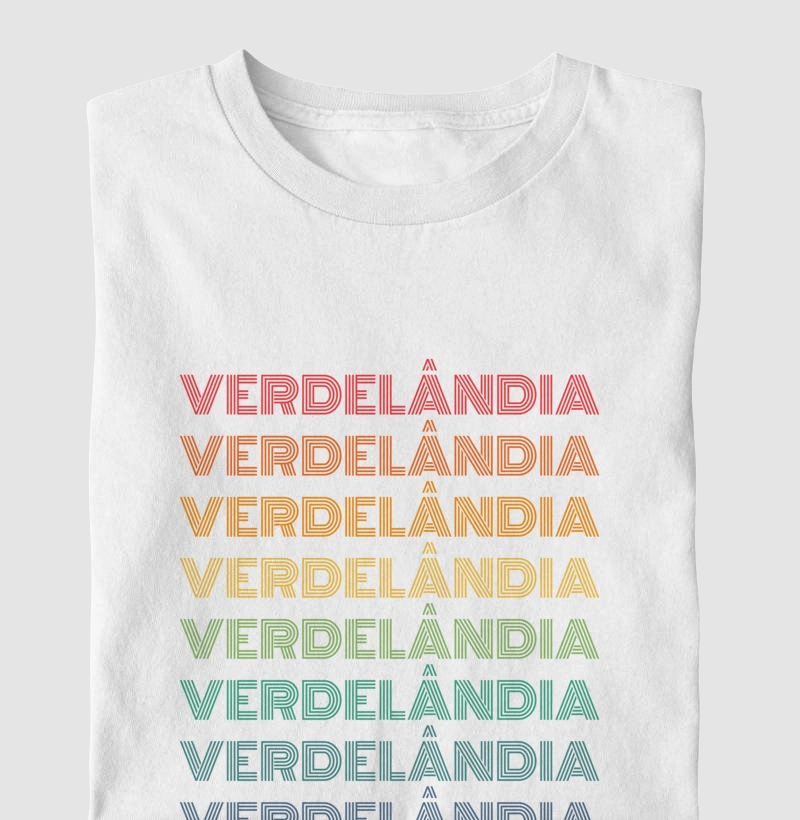 Verdelândia Letreiro Retrô