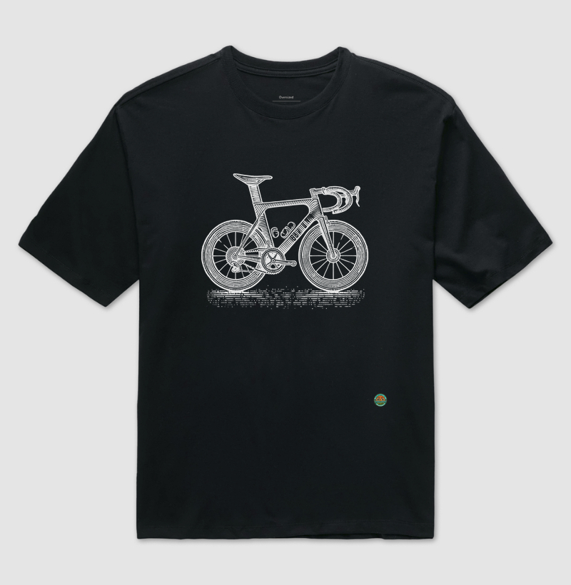 BICICLETA corrida xilogravura