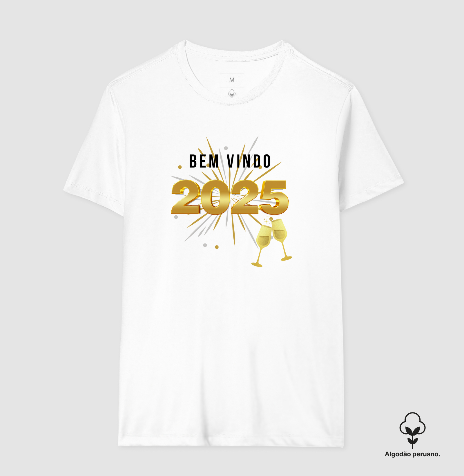 Camiseta Brilhe em 2025
