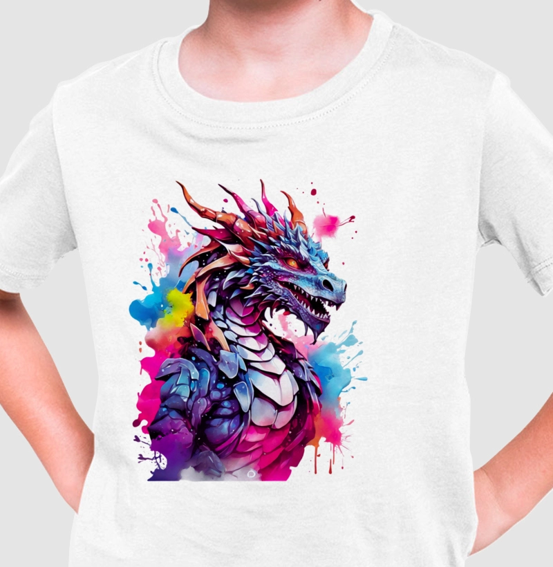 Camiseta Infantil Fúria Cromática