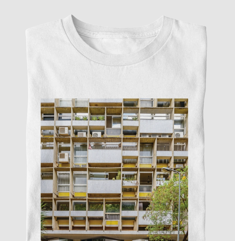 Camiseta '' Pilotis Amarelo ''