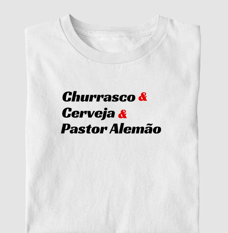 Churrasco & Cerveja & Pastor Alemão