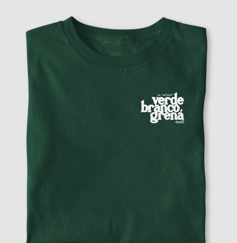 Um sentimento Verde, Branco e Grená