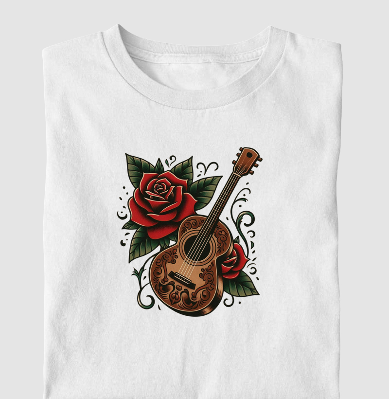 Violão e Rosa Tatoo