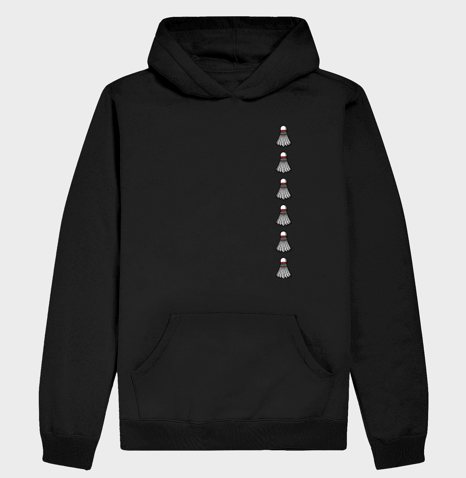 Fileira de Petecas na vertical