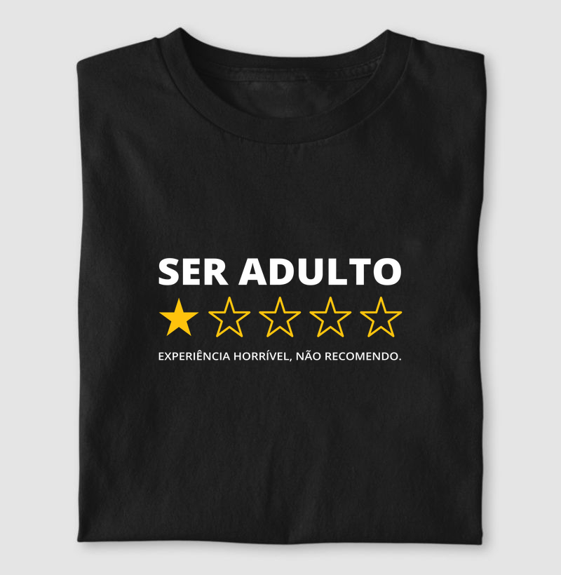 Ser adulto experiência