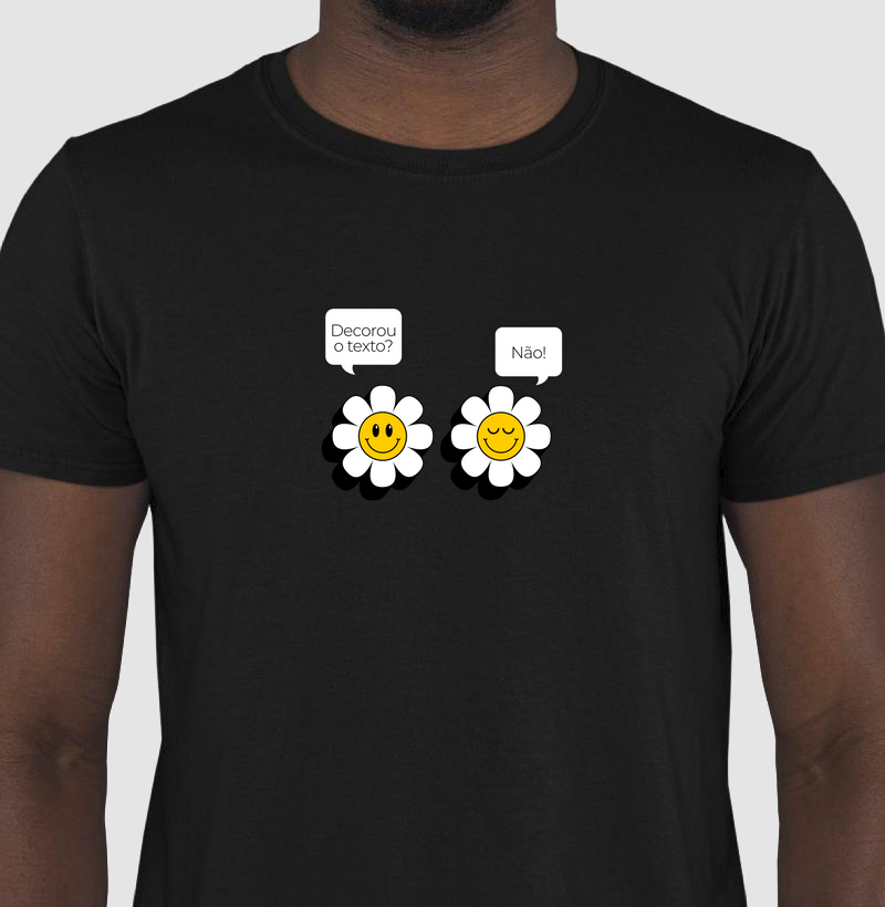 Decorou o texto?