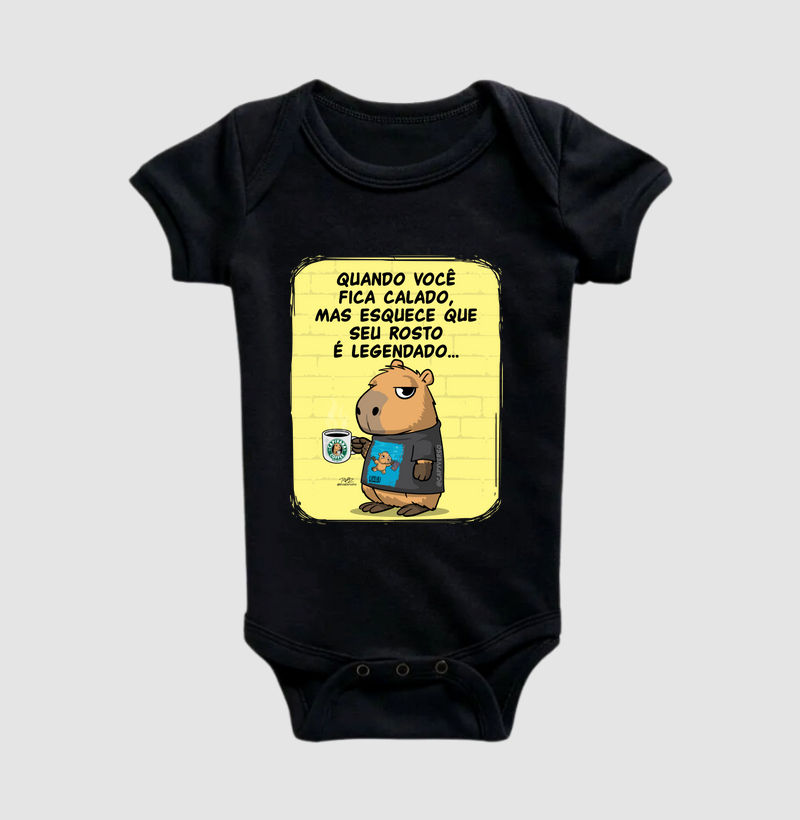 Camiseta Capivara Legendado