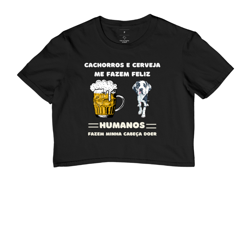 Cachorro e Cerveja me fazem feliz