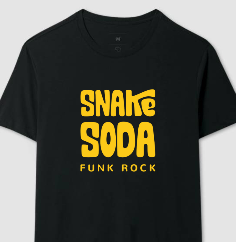 Camiseta Banda Snake Soda