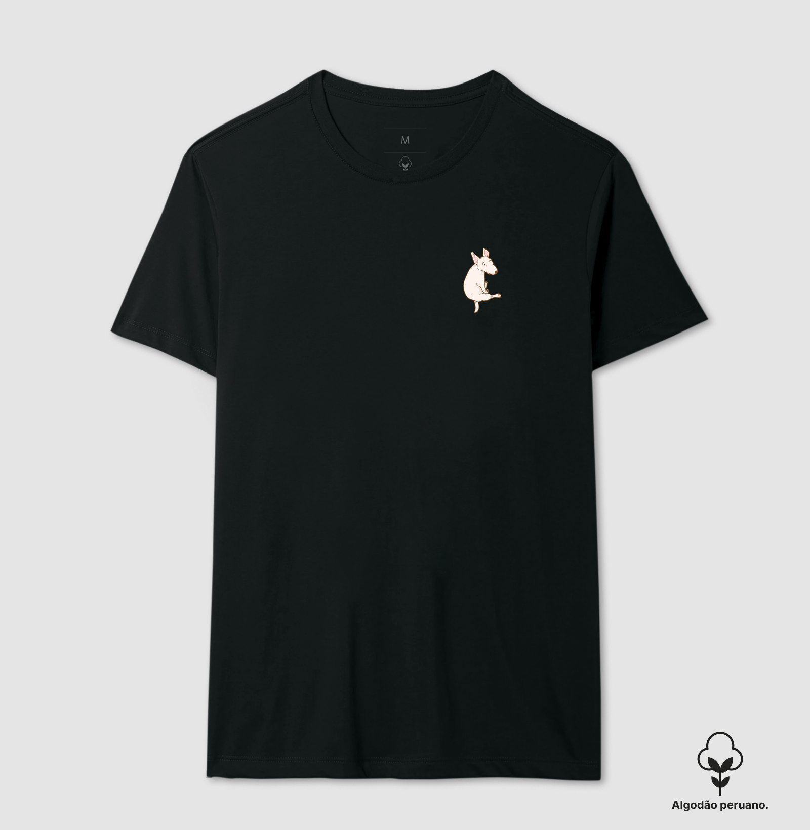 Bull Terrier Minimalista