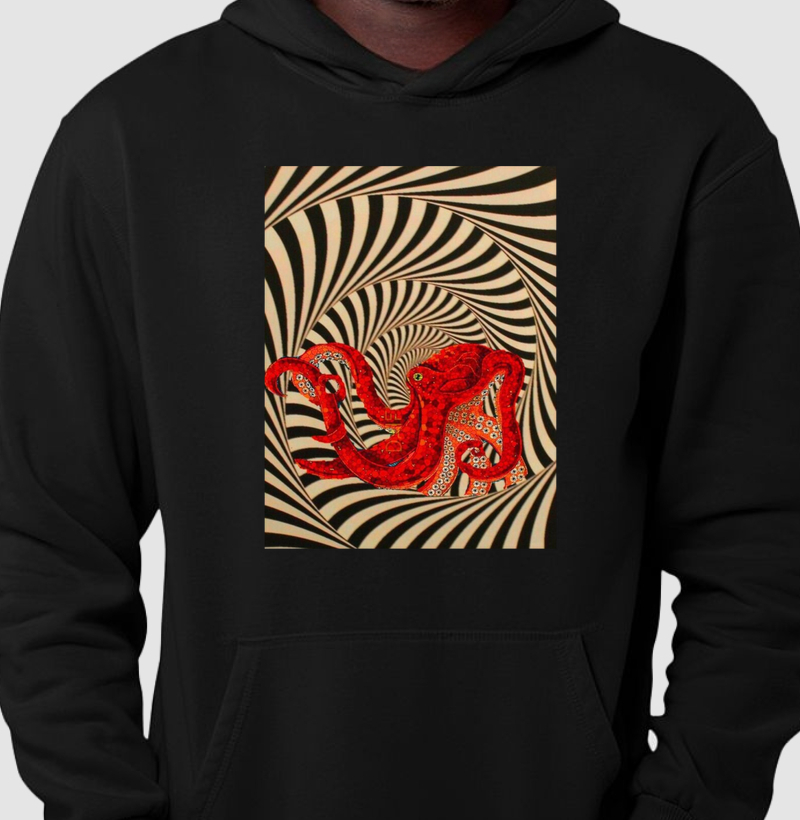 Hoodie Moletom OWLSIZE Octopus