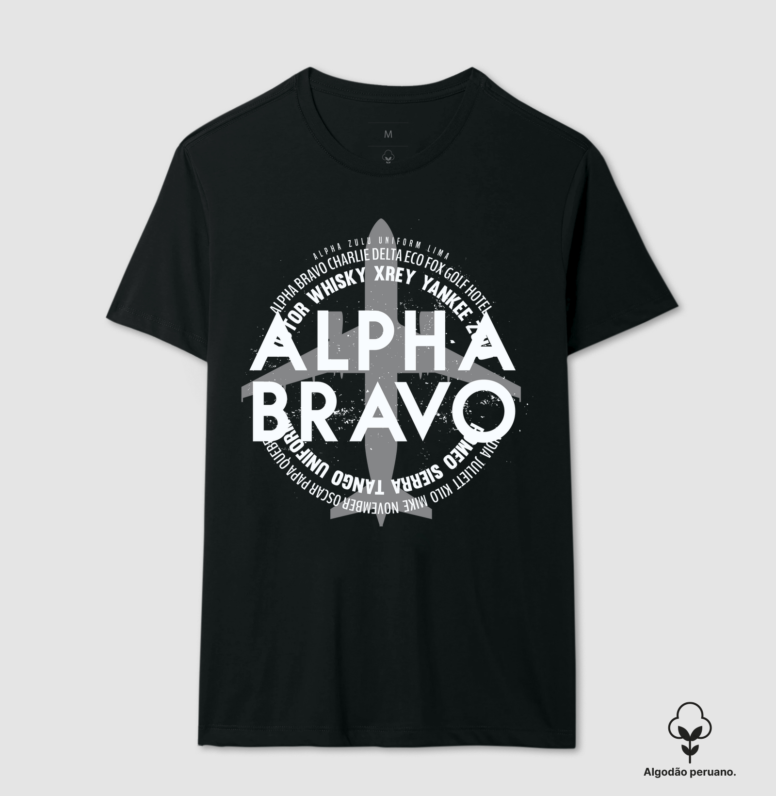 Alpha Bravo - Algodão Peruano
