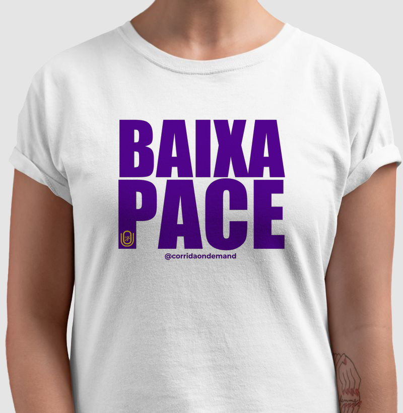 Camiseta Baixa Pace Branca