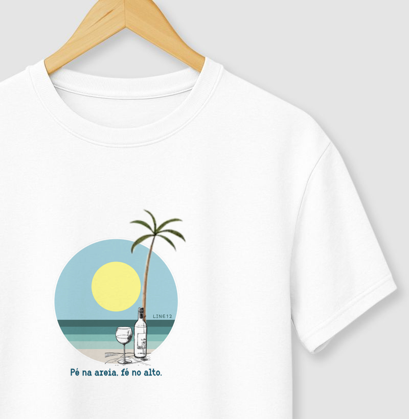 PÉ NA AREIA, FÉ NO ALTO.