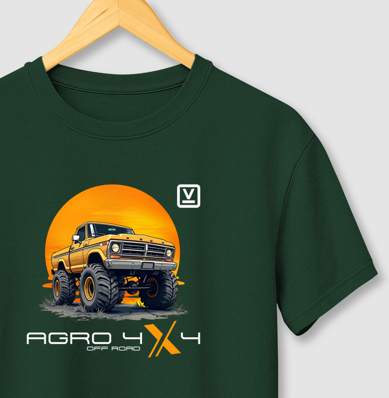 Camiseta Coleção Camionetes Agro 4x4 