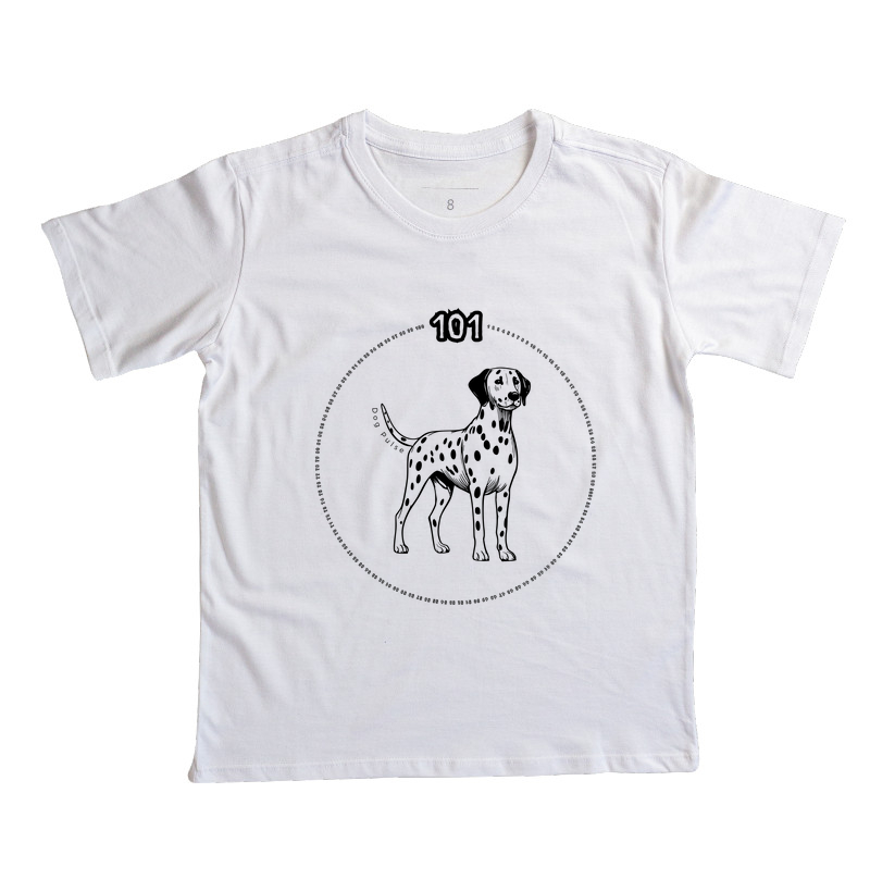 Camiseta Dog Pulse - Dálmata 101 Voltas