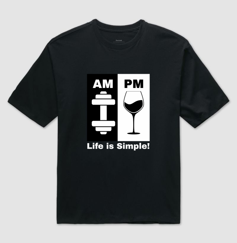 Camiseta Life is Simple