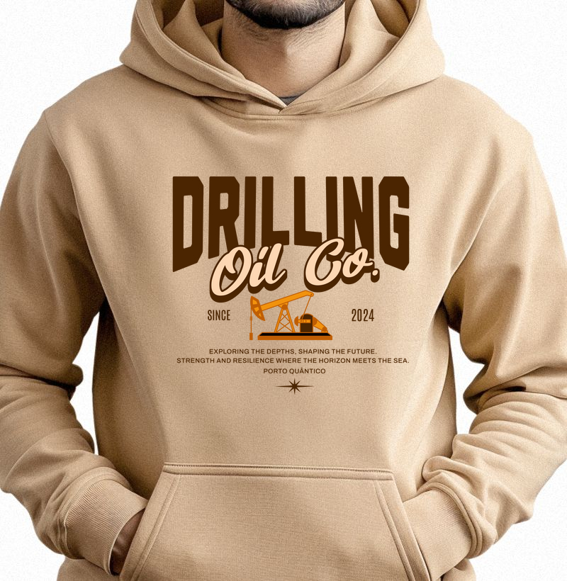 Hoodie Moletom Unissex - Drilling Oil Co.