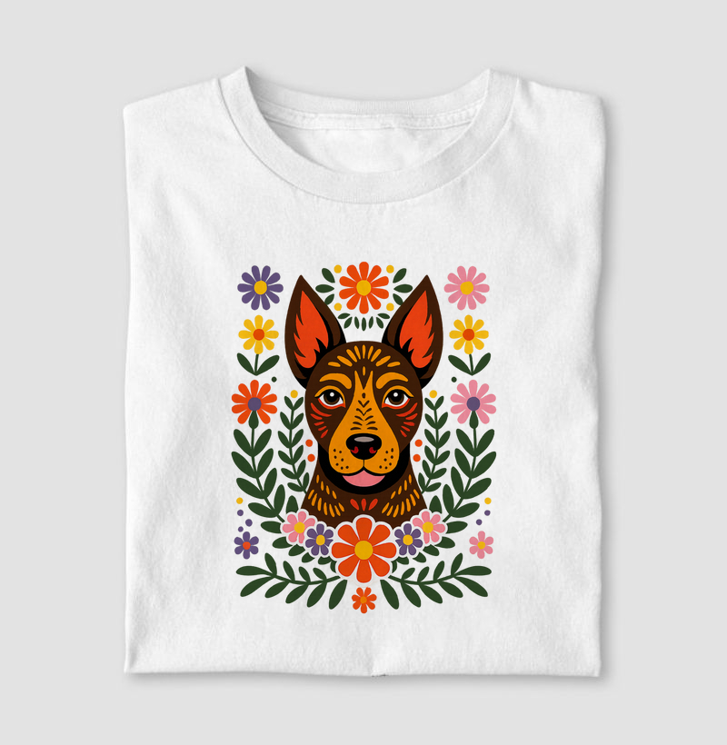 Camiseta SRD Folk Jardim