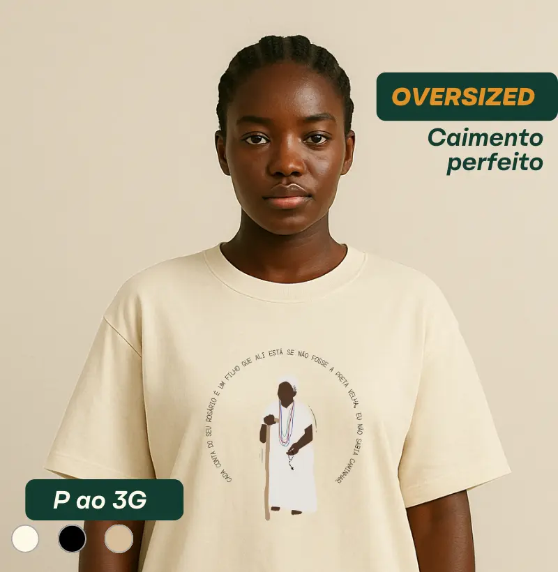 Preta Velha me ajuda a caminhar