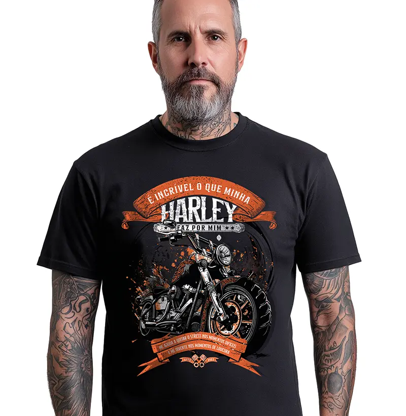Minha Harley é incrível!