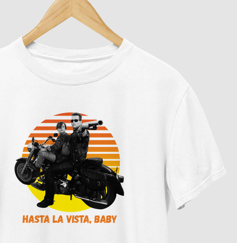 Camiseta Hasta La Vista, Baby — Cyber 90’s Edition