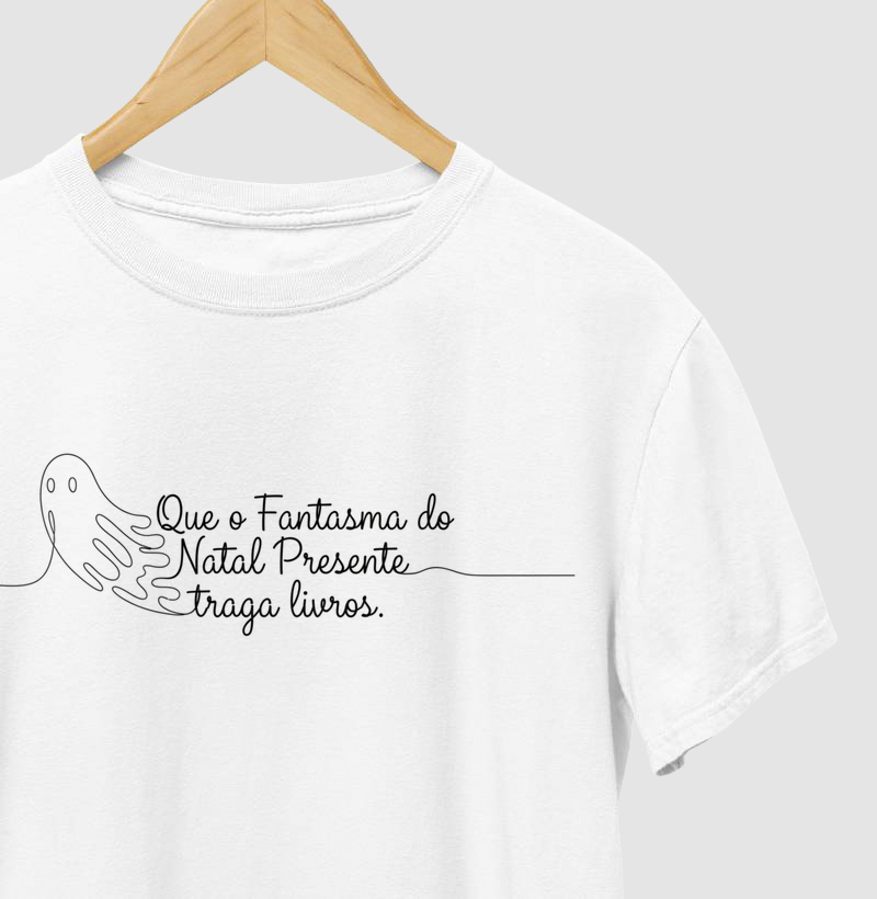 Que o fantasma do Natal Presente traga livros