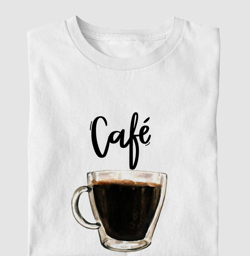 Camiseta Café Xícara