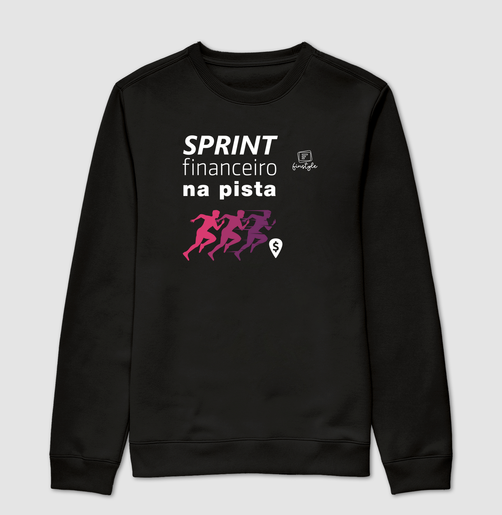 Sprint financeiro na pista