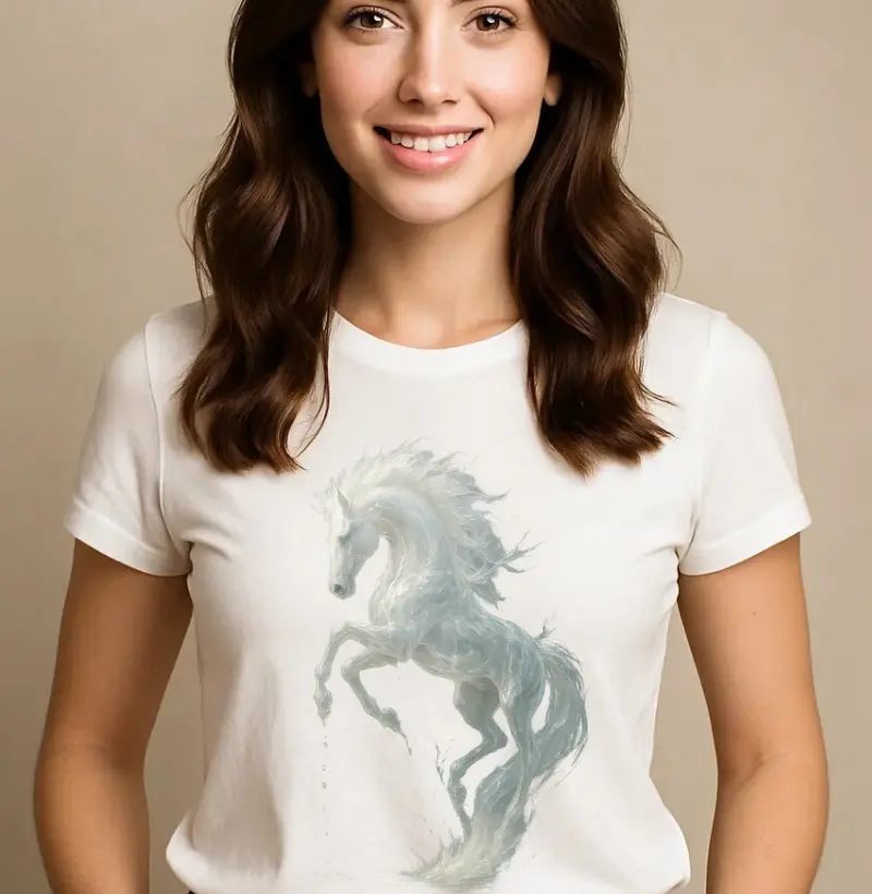Horse white