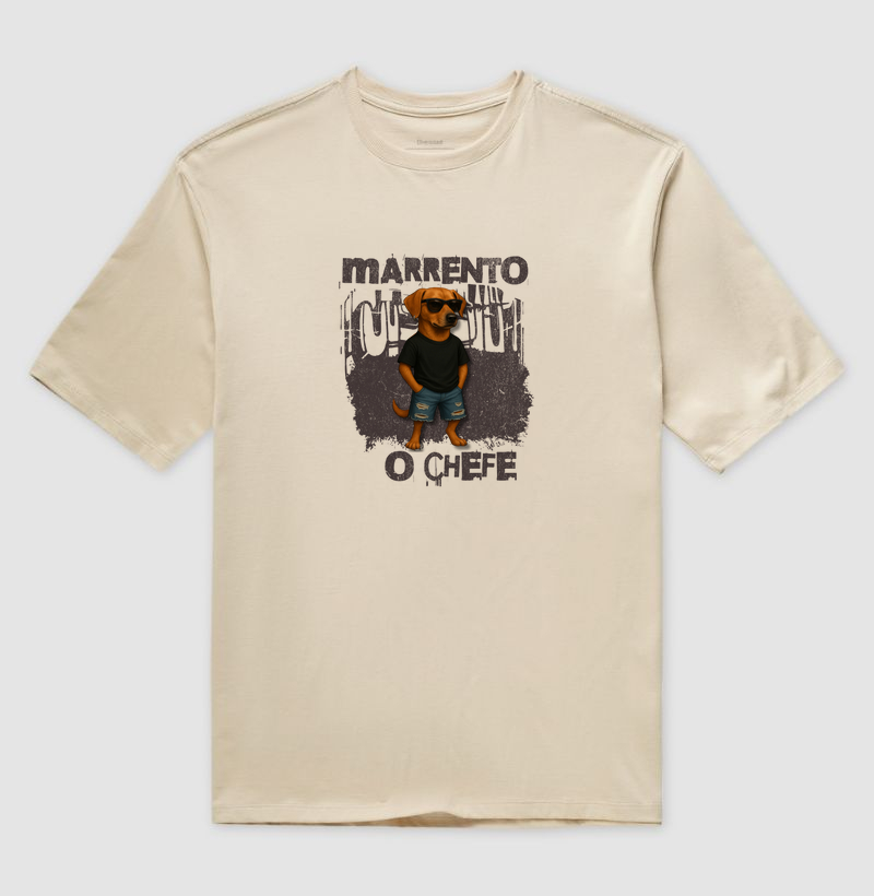Camiseta Oversized O Chefe