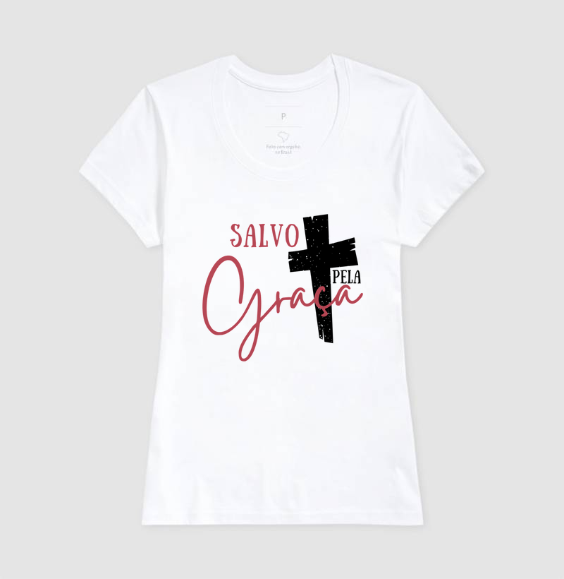 Camiseta Salvo pela Graça
