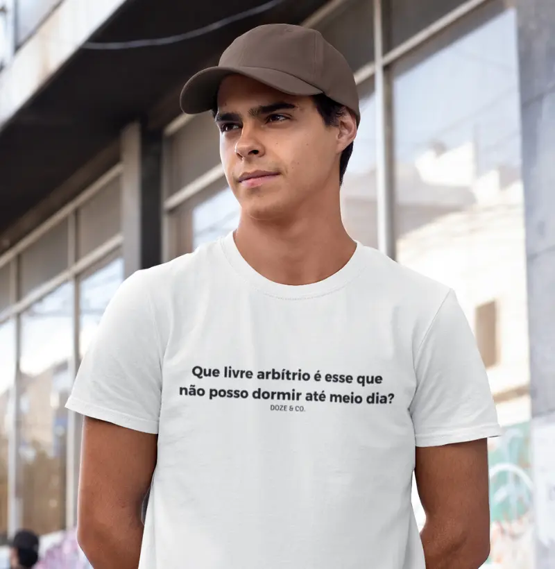 Camiseta Livre arbítrio