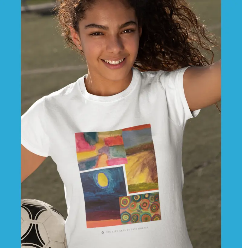 Camiseta Adulto Branca Mix by Tati Moraes
