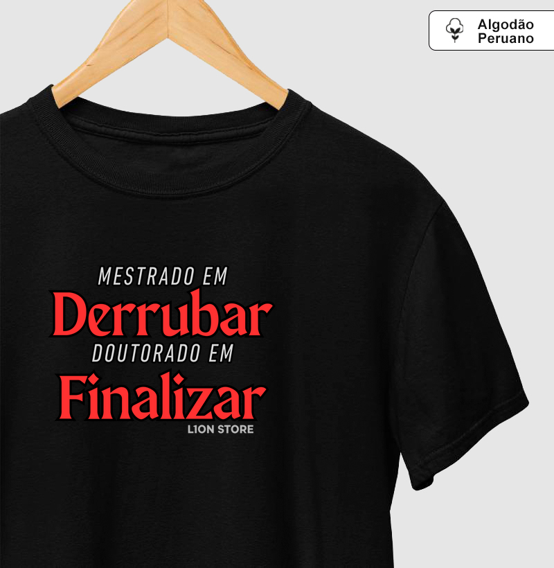Mestrado em Derrubar, Doutorado em Finalizar