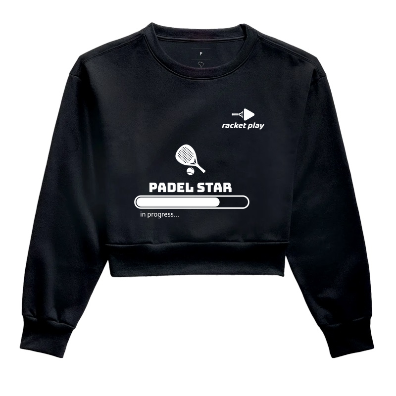 Cropped Moletom Padel - Padel Star