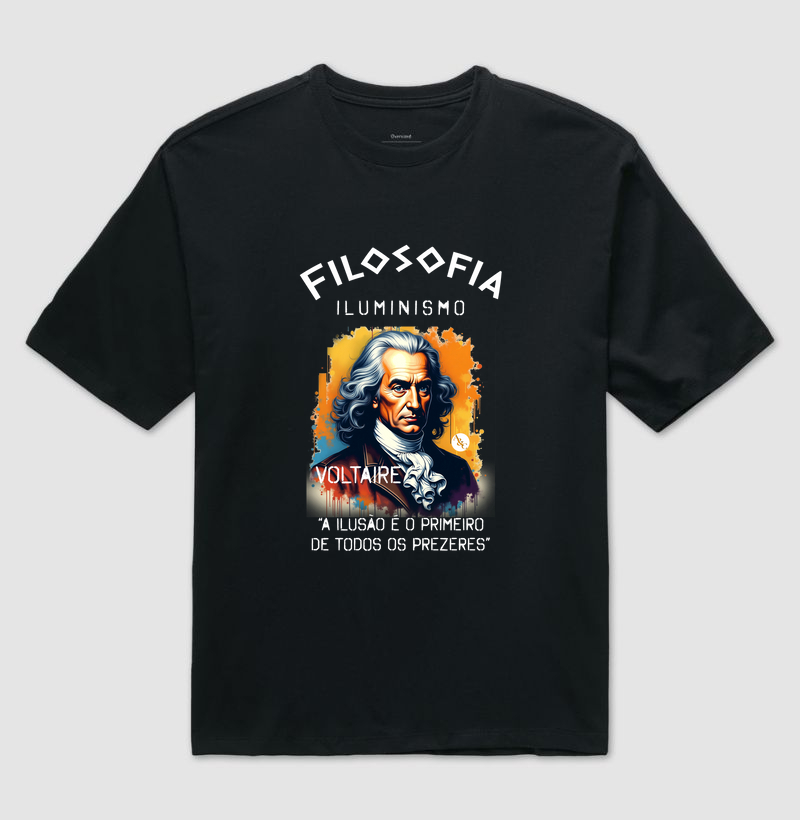 Camiseta Filosofia - Voltaire