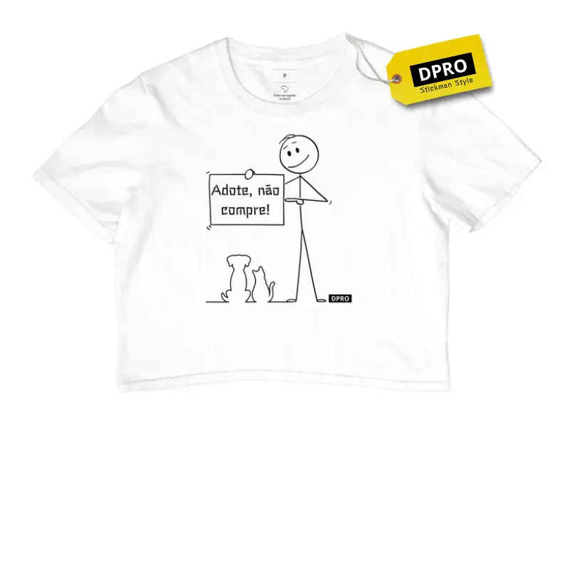Adote, não compre.