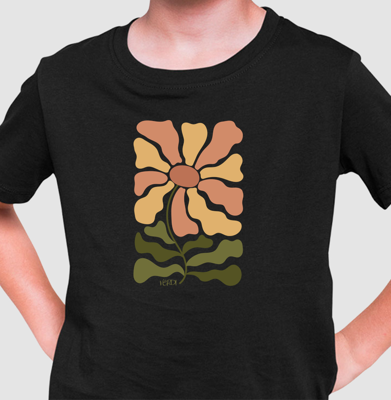 Flor estilizada rosa