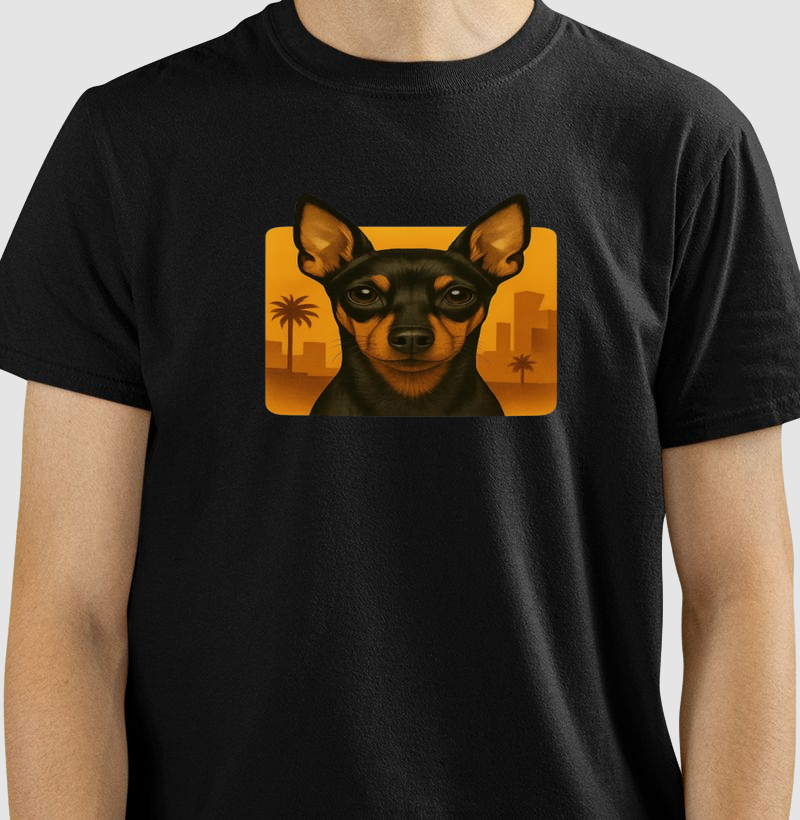 Camiseta Estampa Urbana – Pinscher Destemido