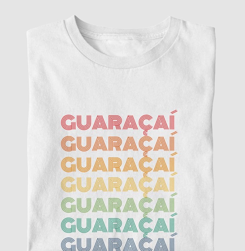 Guaraçaí Letreiro Retrô