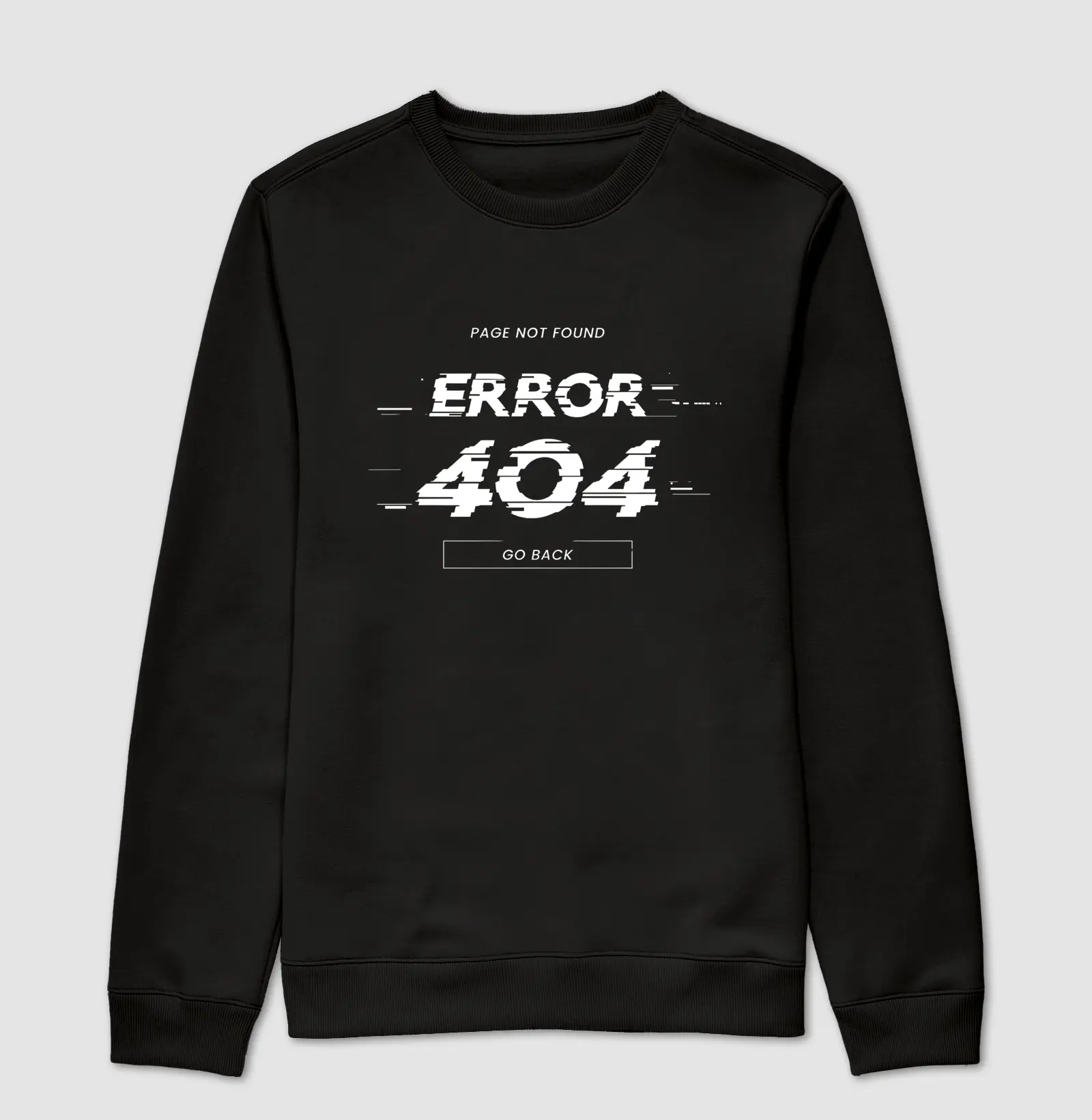 Suéter Moletom "Error 404" I (DEV)