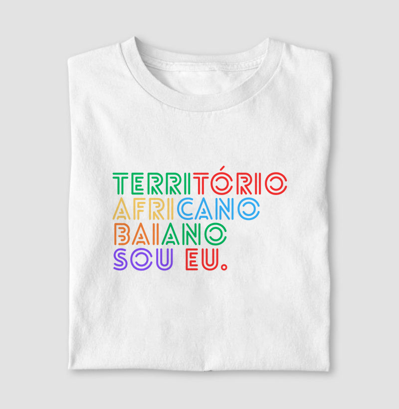 Camiseta Território Africano.