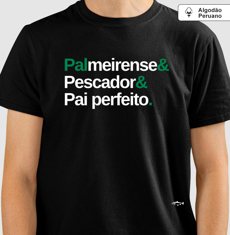 PALMEIRENSE E PESCADOR E PAI (Algodão peruano)