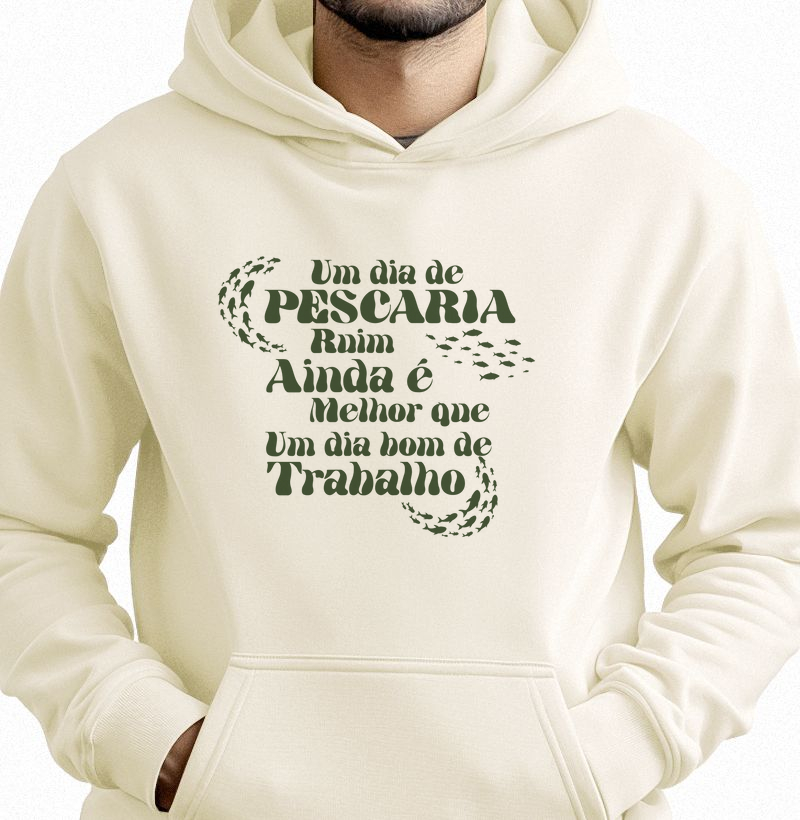 Um dia ruim de pescaria ainda é melhor que um dia bom de trabalho