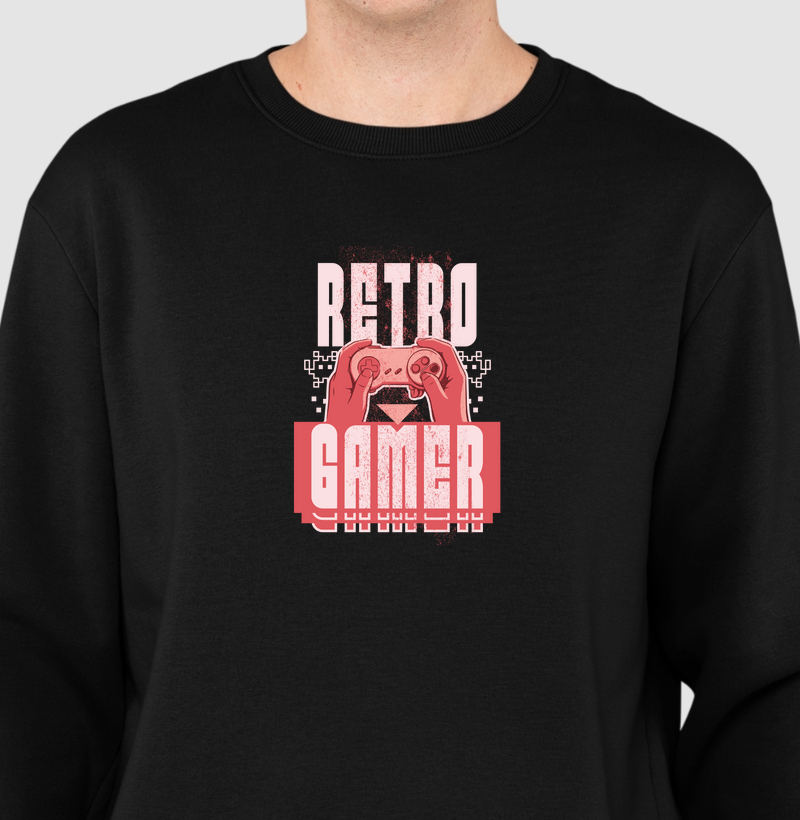 Moletom Slim “Retro Gamer"